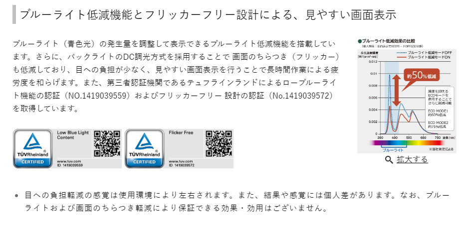 【中古モニター】23.8インチ メーカー NEC 型番 LCD-E241N-C 入力端子 DisplayPort HDMI D-Sub 解像度 1,920×1,080 中古 液晶 モニター PC ディスプレイ