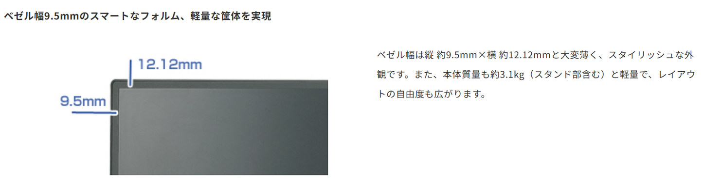 【中古モニター】21.5インチ メーカー Princeton 型番 PTFWLT-22W 入力端子 HDMI D-Sub DVI 解像度 1920x1080 中古 液晶 モニター PC ディスプレイ
