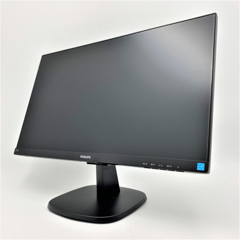 【中古モニター】23.8インチ メーカー PHILIPS 型番 243V7QDAB 入力端子 D-Sub DVI HDMI 解像度 1920x1080 中古 液晶 モニター PC ディスプレイ