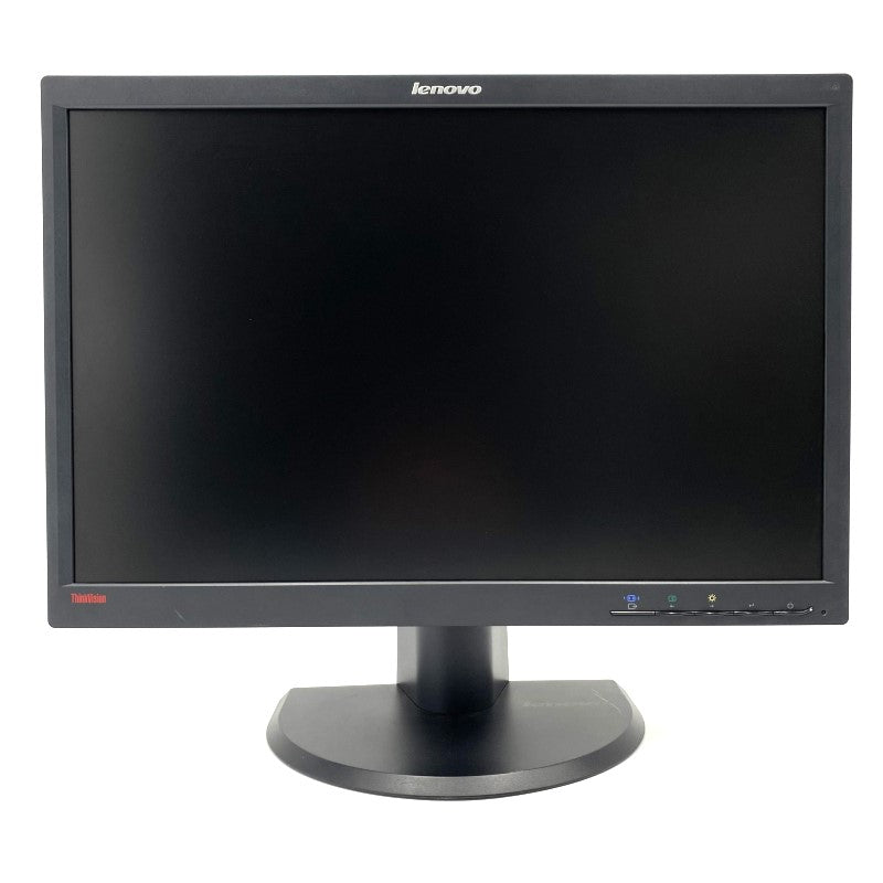 【中古モニター】22インチ メーカー LENOVO 型番 LT2252pwD 入力端子 DVI D-Sub Displayport 解像度 1680x1050 中古 液晶 モニター PC ディスプレイ