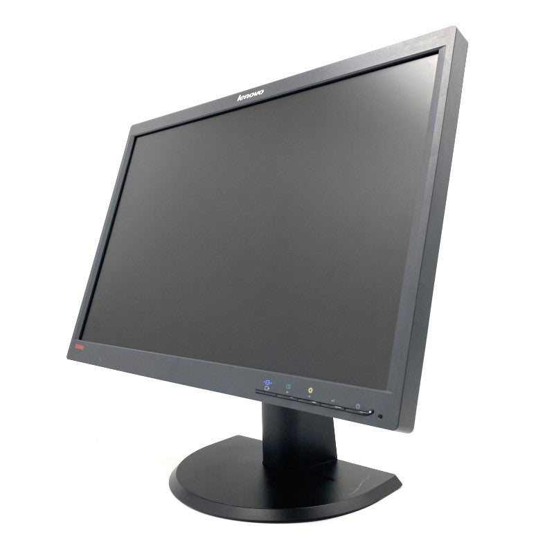【中古モニター】22インチ メーカー LENOVO 型番 LT2252pwD 入力端子 DVI D-Sub Displayport 解像度 1680x1050 中古 液晶 モニター PC ディスプレイ