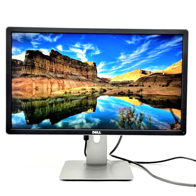 【中古モニター】24インチ メーカー DELL 型番 P2414HB 入力端子 D-Sub DVI Displayport 解像度 1920x1080  中古 液晶 モニター PC ディスプレイ