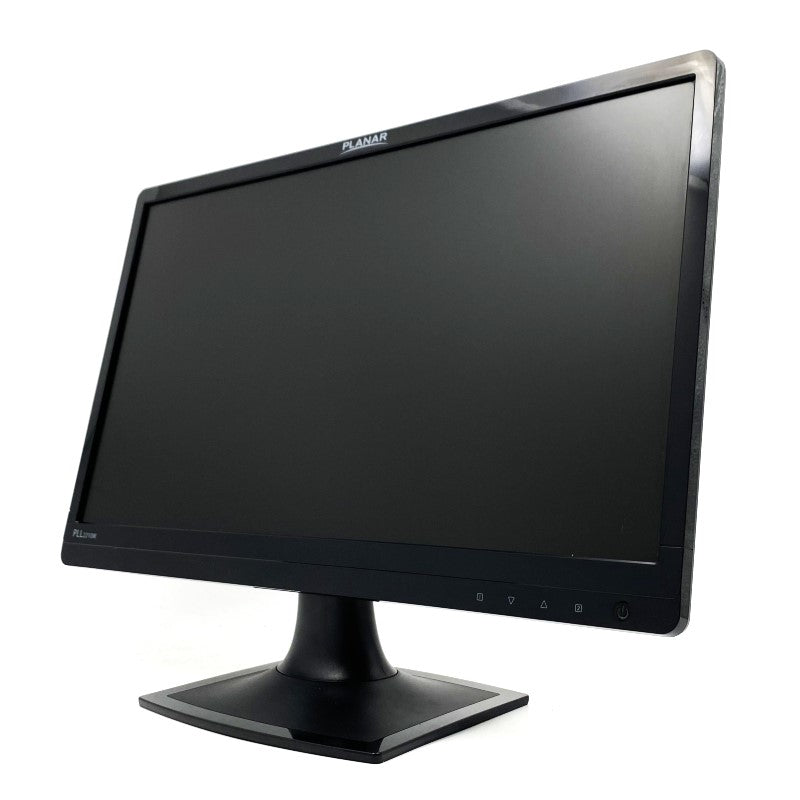【中古モニター】22インチ メーカー PLANAR 型番 PLL2210W 入力端子 DVI D-Sub 解像度 1920x1080 中古 液晶 モニター PC ディスプレイ