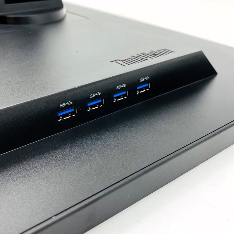 【中古モニター】23インチ メーカー Lenovo 型番 60C7-MAR1-WW ThinkVision T2324p 入力端子 HDMI D-Sub Displayport 解像度 1920x1080 中古 液晶 モニター PC ディスプレイ
