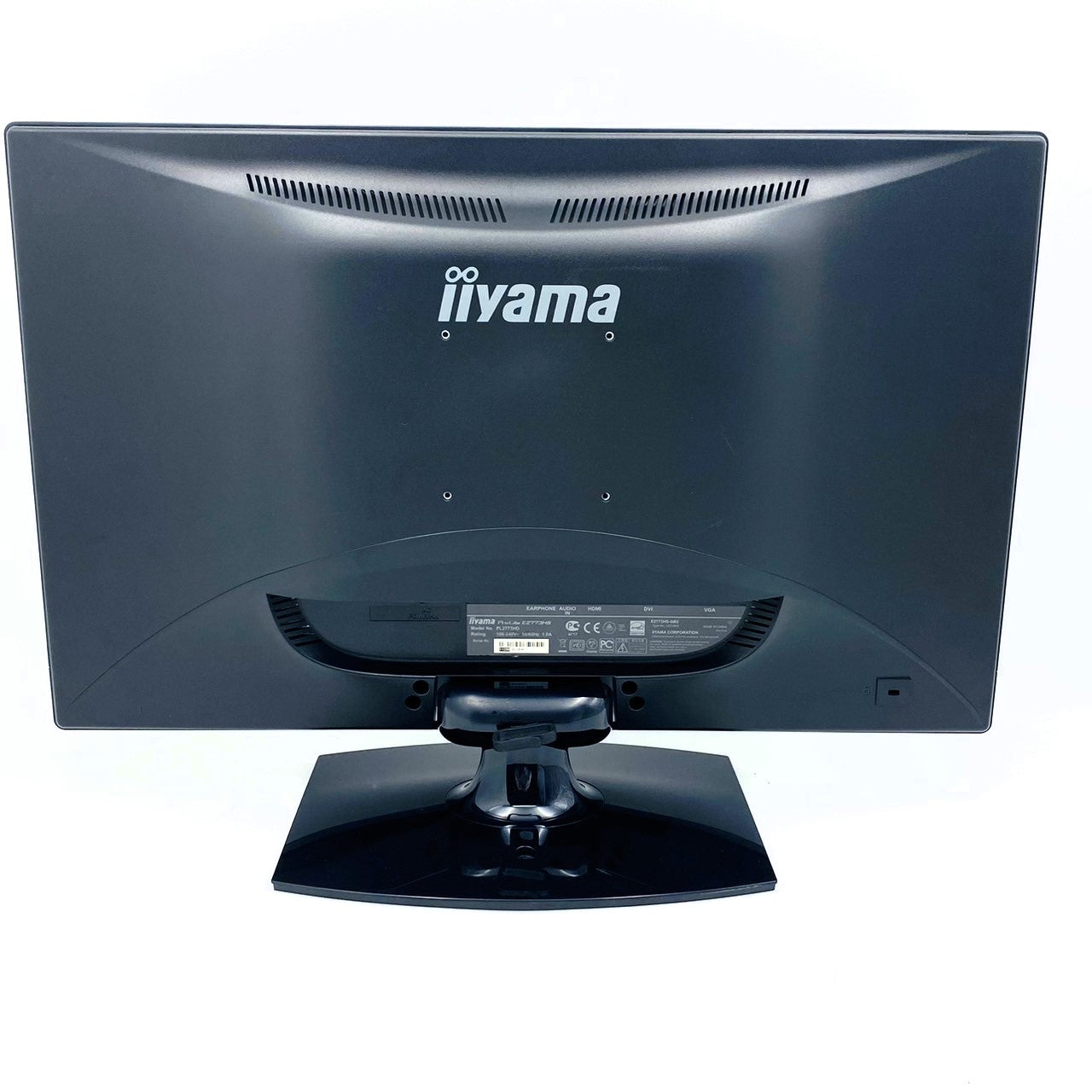【中古モニター】27インチ メーカー iiyama 型番 E2773HS-GB2 入力端子 HDMI D-Sub DVI 解像度 1920x1080 中古 液晶 モニター PC ディスプレイ