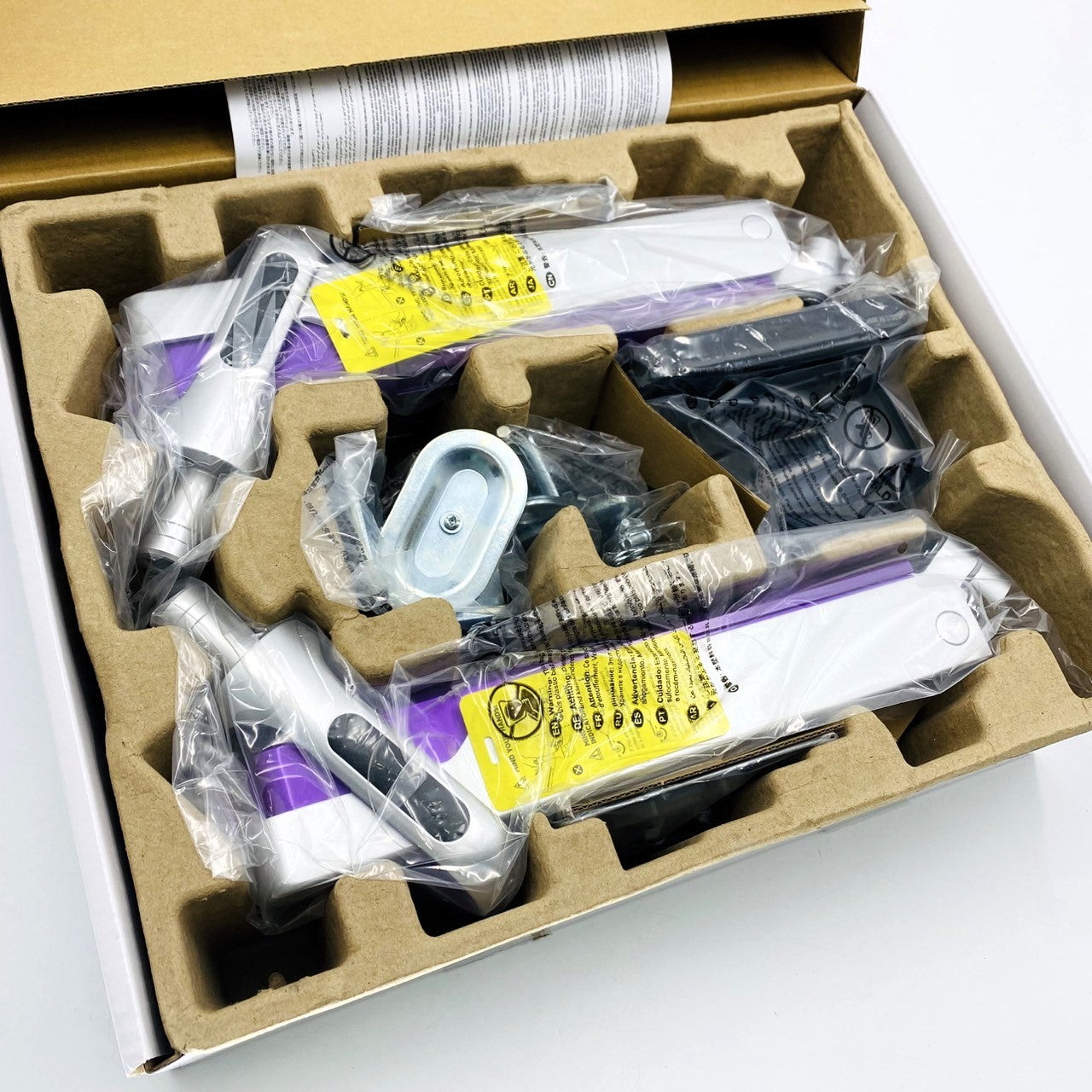 【未使用モニターアーム】Pasoul 2画面 デュアル グロスグレー プレミアム アルミニウム スリム スプリングアシスト PA50-SO24