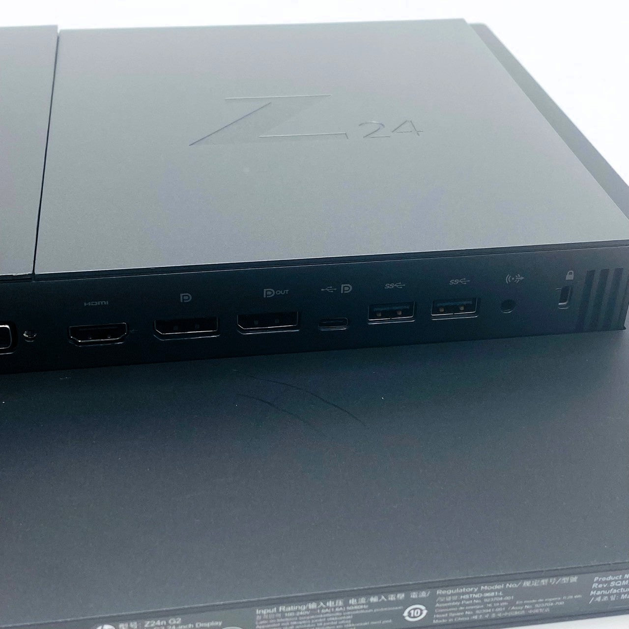 【中古モニター】24インチ メーカー HP 型番 Z24NG2 入力端子 HDMI DVI DisplayPort 解像度 1920x1200 Bランク 中古 液晶 モニター PC ディスプレイ