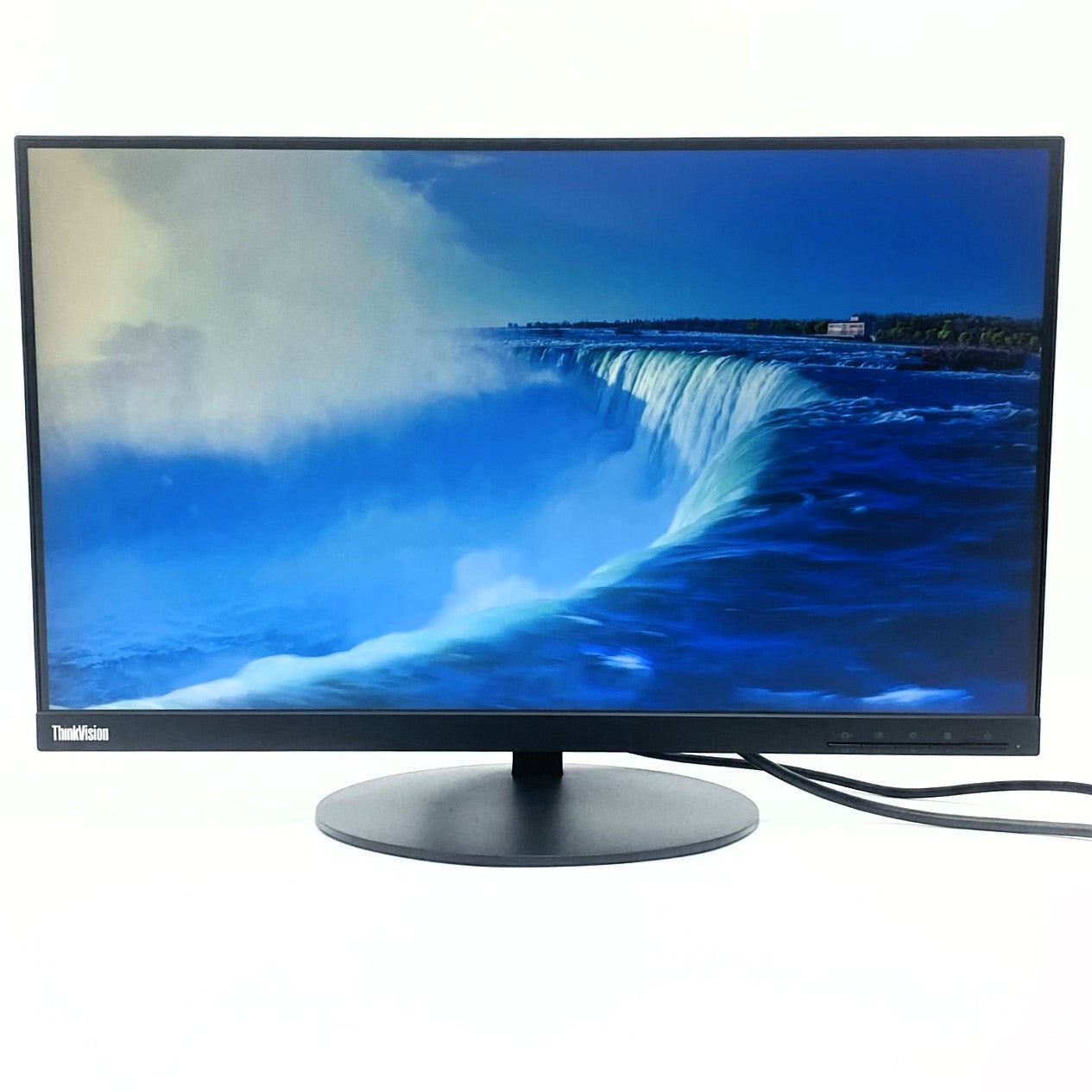 【中古モニター】23.8インチ メーカー Lenovo 型番 61CE-MAR2-WW 入力端子 HDMI D-Sub Displayport 解像度 1920x1080 Cランク 中古 液晶 モニター PC ディスプレイ