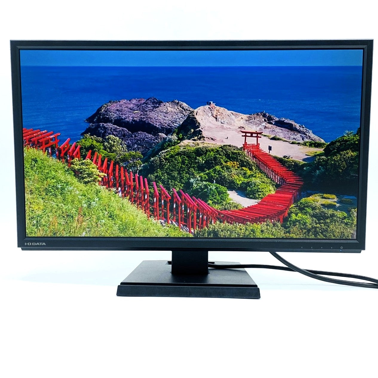 【中古モニター】21.5インチ メーカー I-O DATA 型番 LCD-AH221EDB 入力端子 HDMI D-Sub 解像度 1920x1080 Aランク 中古 液晶 モニター PC ディスプレイ