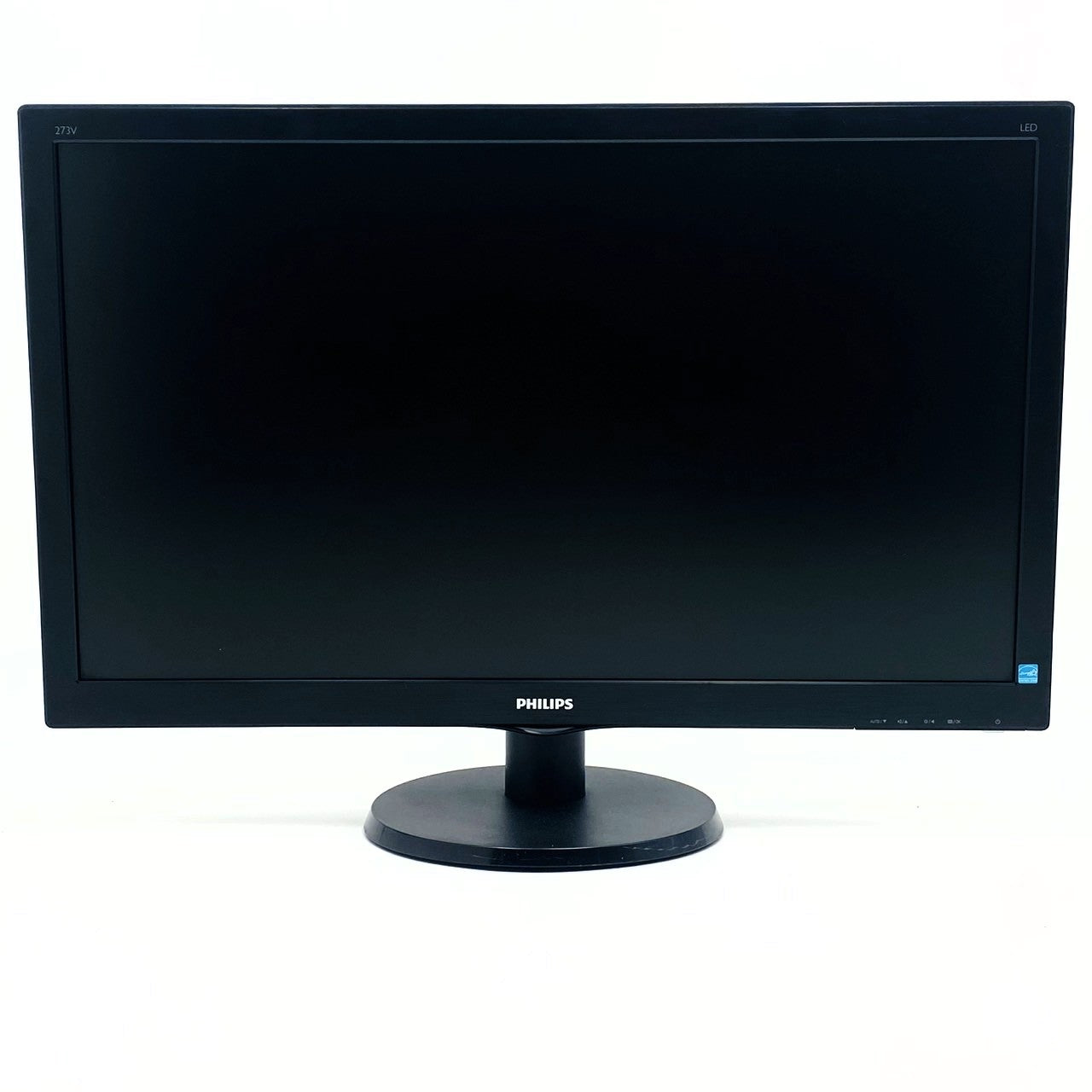 【中古モニター】27インチ メーカー PHILIPS 型番 273V5LHAB-11 入力端子 HDMI D-Sub  DVI 解像度 1920x1080 Bランク 中古 液晶 モニター PC ディスプレイ