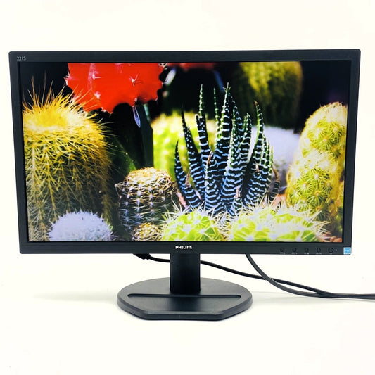 【中古モニター】21.5インチ メーカー PHILIPS 型番 221S8LDAB/11 入力端子 HDMI D-Sub  DVI 解像度 1920x1080 Bランク 中古 液晶 モニター PC ディスプレイ