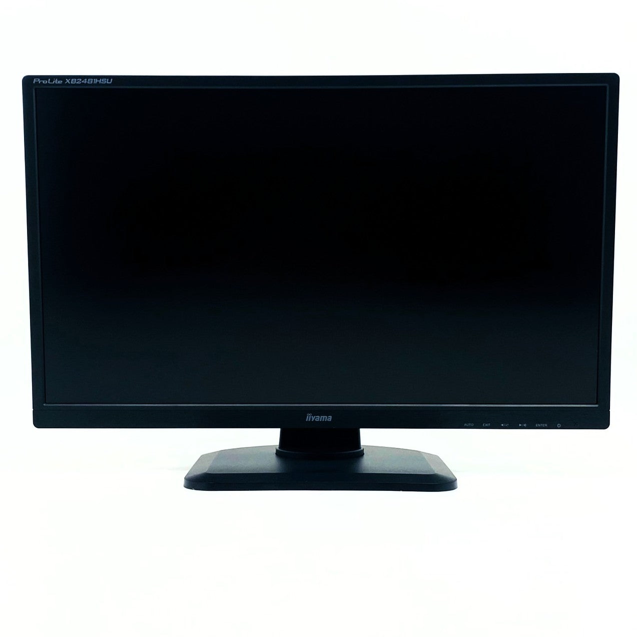 【中古モニター】23.8インチ メーカー iiyama 型番 XB2481HSU-B1 入力端子 HDMI D-Sub DVI 解像度 1920x1080 Aランク 中古 液晶 モニター PC ディスプレイ