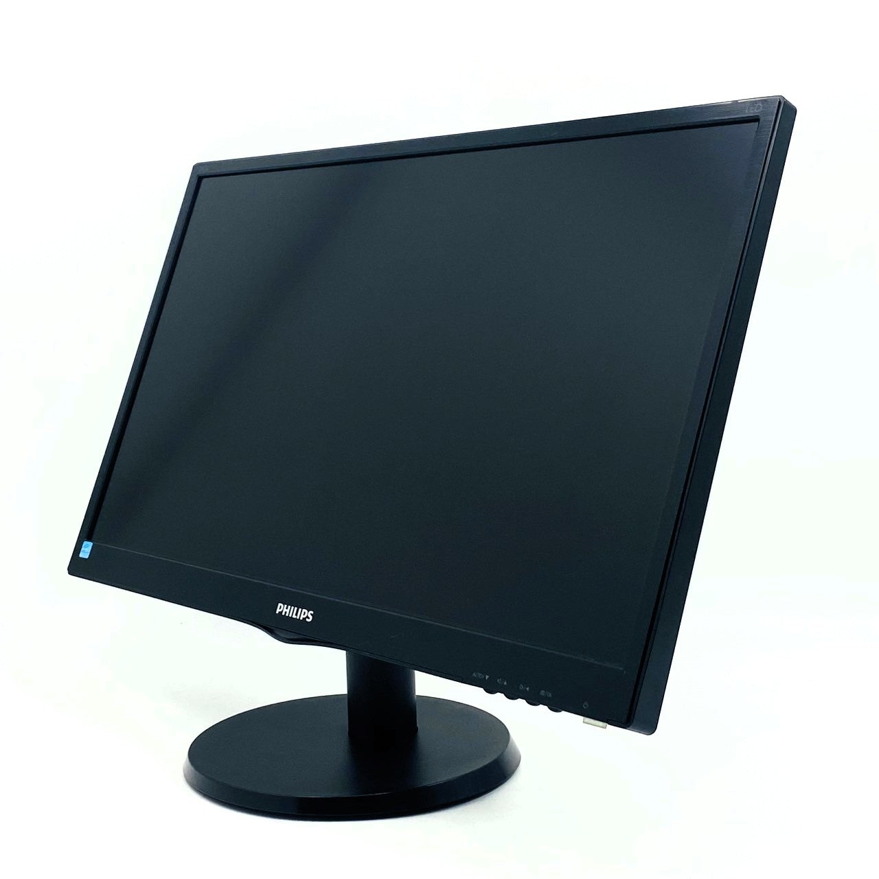【中古モニター】23.6インチ メーカー PHILIPS 型番 243V5QHABA/11 入力端子 HDMI D-Sub DVI 解像度 1920x1080 Cランク 中古 液晶 モニター PC ディスプレイ