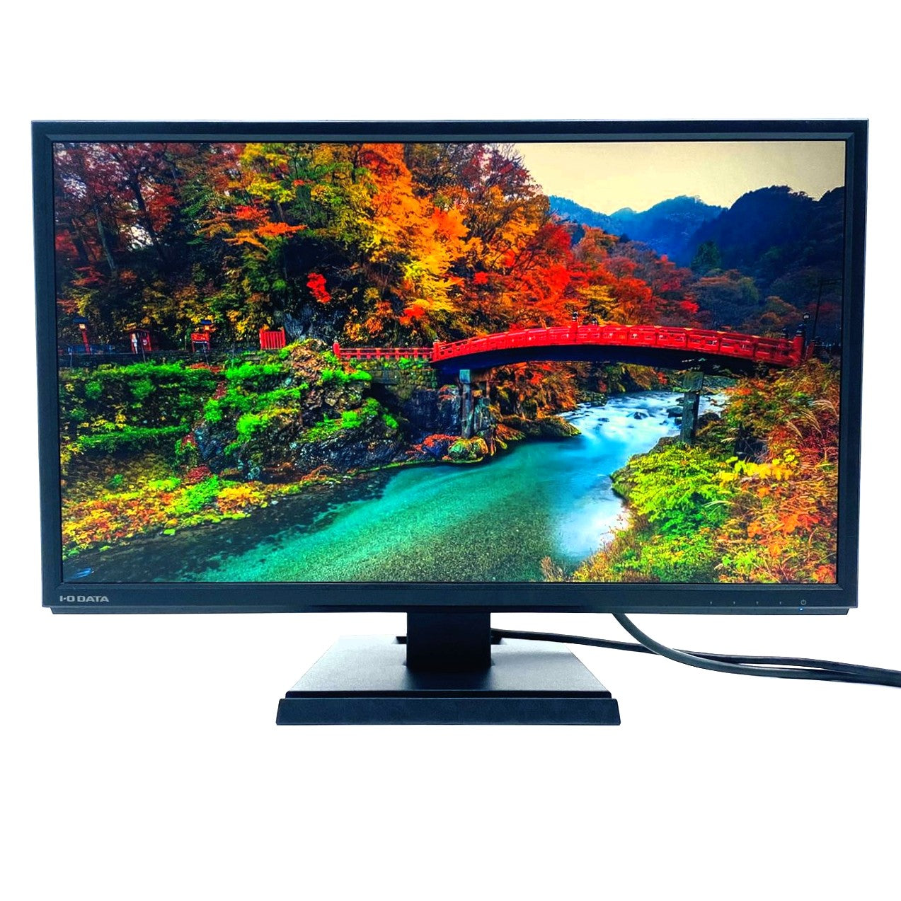 【中古モニター】21.5インチ メーカー I-O DATA 型番 LCD-DF221EDB 入力端子HDMI D-Sub DisplayPort 解像度 1920x1080 Bランク 中古 液晶 モニター PC ディスプレイ