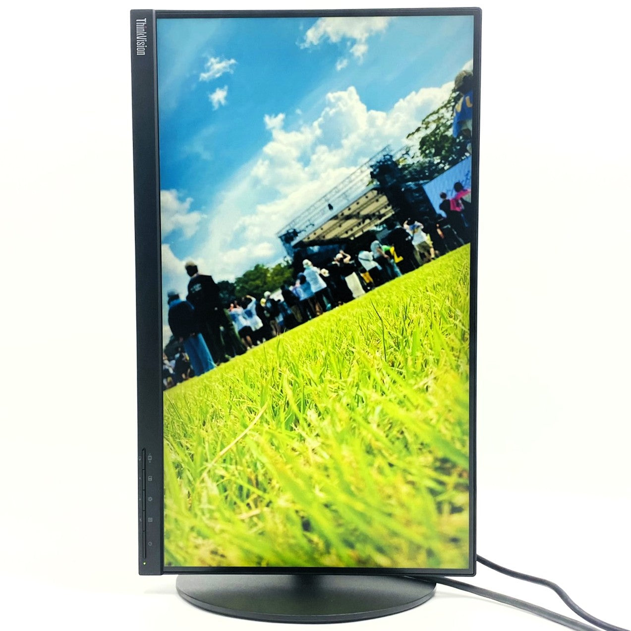 【中古モニター】21.5インチ メーカー Lenovo 型番 61A9-MAR1-WW ThinkVision T22i-10 入力端子D-Sub HDMI Displayport 解像度 1920x1080 Aランク 中古 液晶 モニター PC ディスプレイ