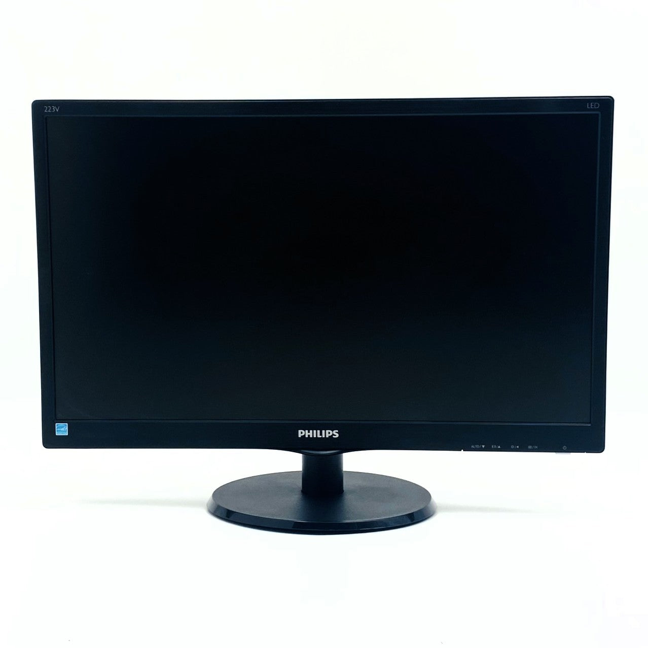【中古モニター】21.5インチ メーカー PHILIPS 型番 223V5LHSB11 入力端子 D-Sub HDMI 解像度 1920x1080 Cランク 中古 液晶 モニター PC ディスプレイ