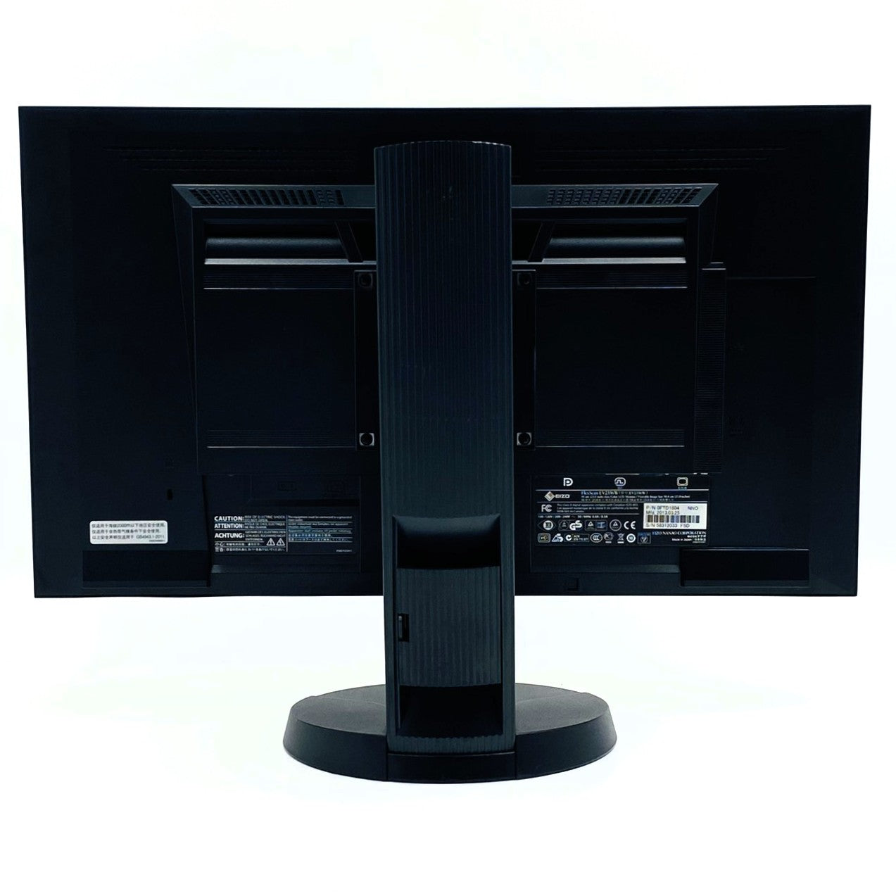 【中古モニター】23インチ メーカー EIZO 型番 EV2336W 入力端子 D-Sub DVI DisplayPort 解像度 1920×1080 Aランク 中古 液晶 モニター PC ディスプレイ