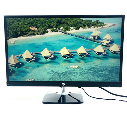【中古モニター】21.5インチ メーカー HP 型番 N220h 入力端子 HDMI D-Sub 解像度 1920x1080 Aランク 中古 液晶 モニター PC ディスプレ