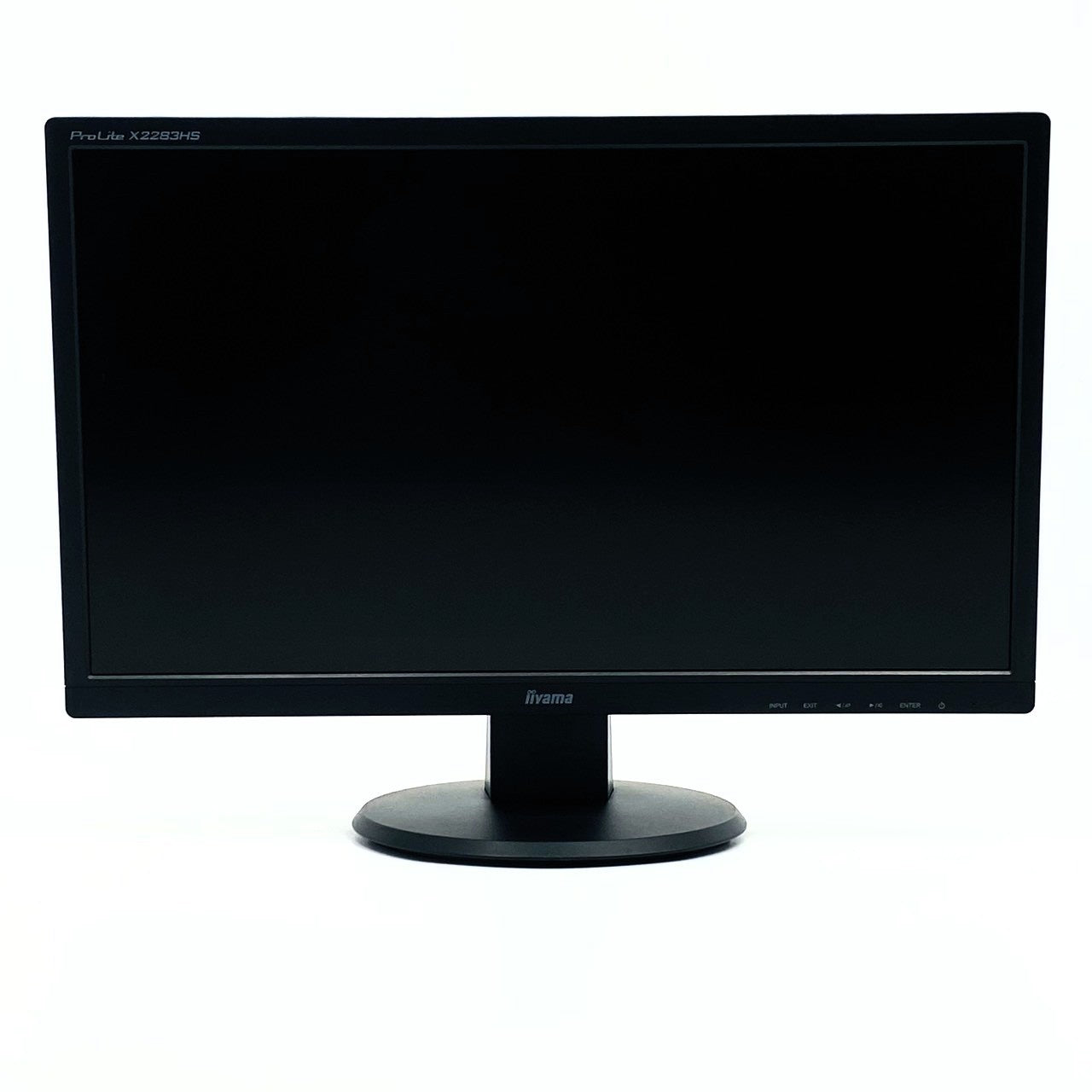 【中古モニター】21.5インチ メーカー iiyama 型番 X2283HS 入力端子 D-Sub HDMI DisplayPort 解像度 1920x1080 Aランク 中古 液晶 モニター PC ディスプレイ