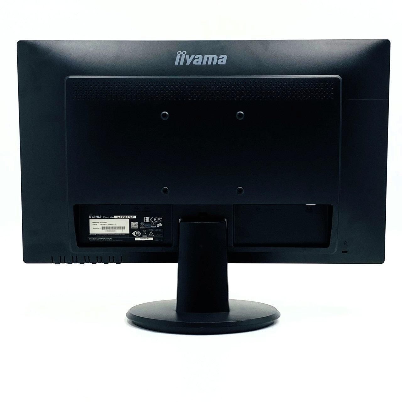 【中古モニター】21.5インチ メーカー iiyama 型番 X2283HS 入力端子 D-Sub HDMI DisplayPort 解像度 1920x1080 Aランク 中古 液晶 モニター PC ディスプレイ