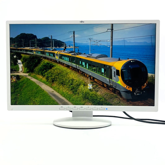 【中古モニター】24インチ メーカー FUJITSU 型番 VL-B24-8T 入力端子 DisplayPort DVI D-sub 解像度 1920x1080 Aランク 中古 液晶 モニター PC ディスプレイ