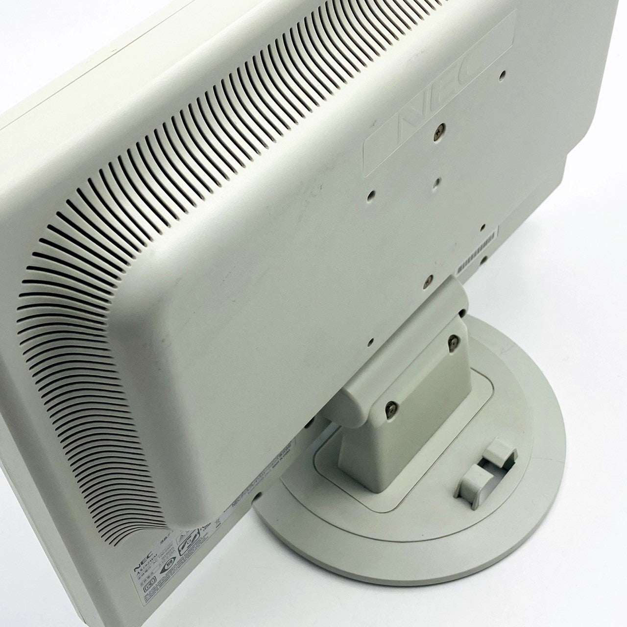 【中古モニター】19インチ メーカー NEC 型番 LCD-AS192WM 入力端子 D-Sub DVI 解像度 1440x900 Cランク 中古 液晶 モニター PC ディスプレイ