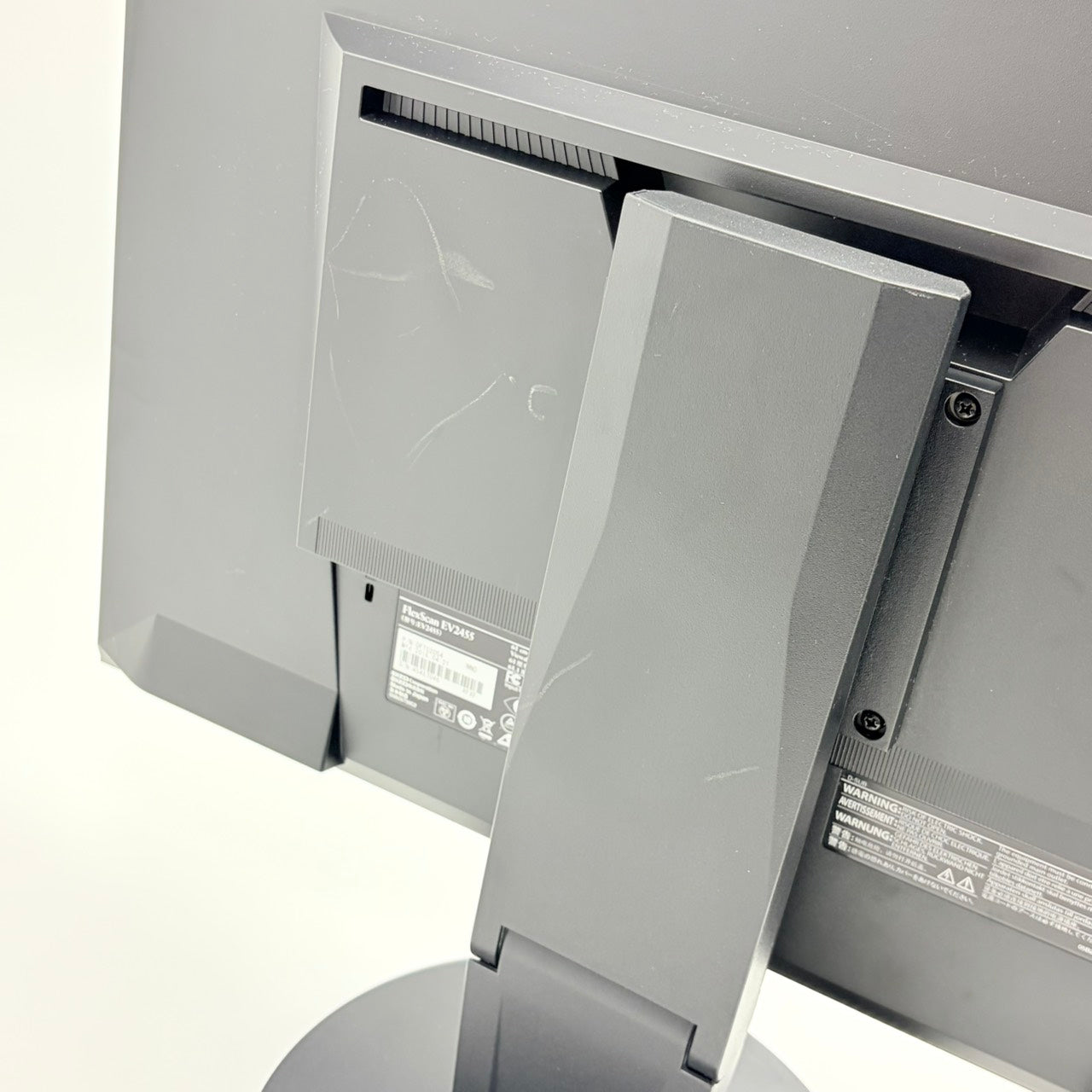 【中古モニター】24.1インチ メーカー EIZO 型番 EV2455 入力端子 HDMI D-Sub DVI DisplayPort 解像度 1920x1200 Cランク 中古 液晶 モニター PC ディスプレイ
