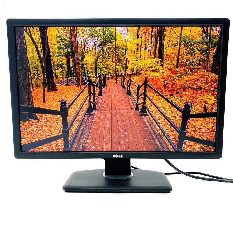 【中古モニター】24インチ メーカー DELL 型番 U2412MB 入力端子 D-Sub DVI DisplayPort 解像度 1920x1200 中古 液晶 モニター PC ディスプレイ