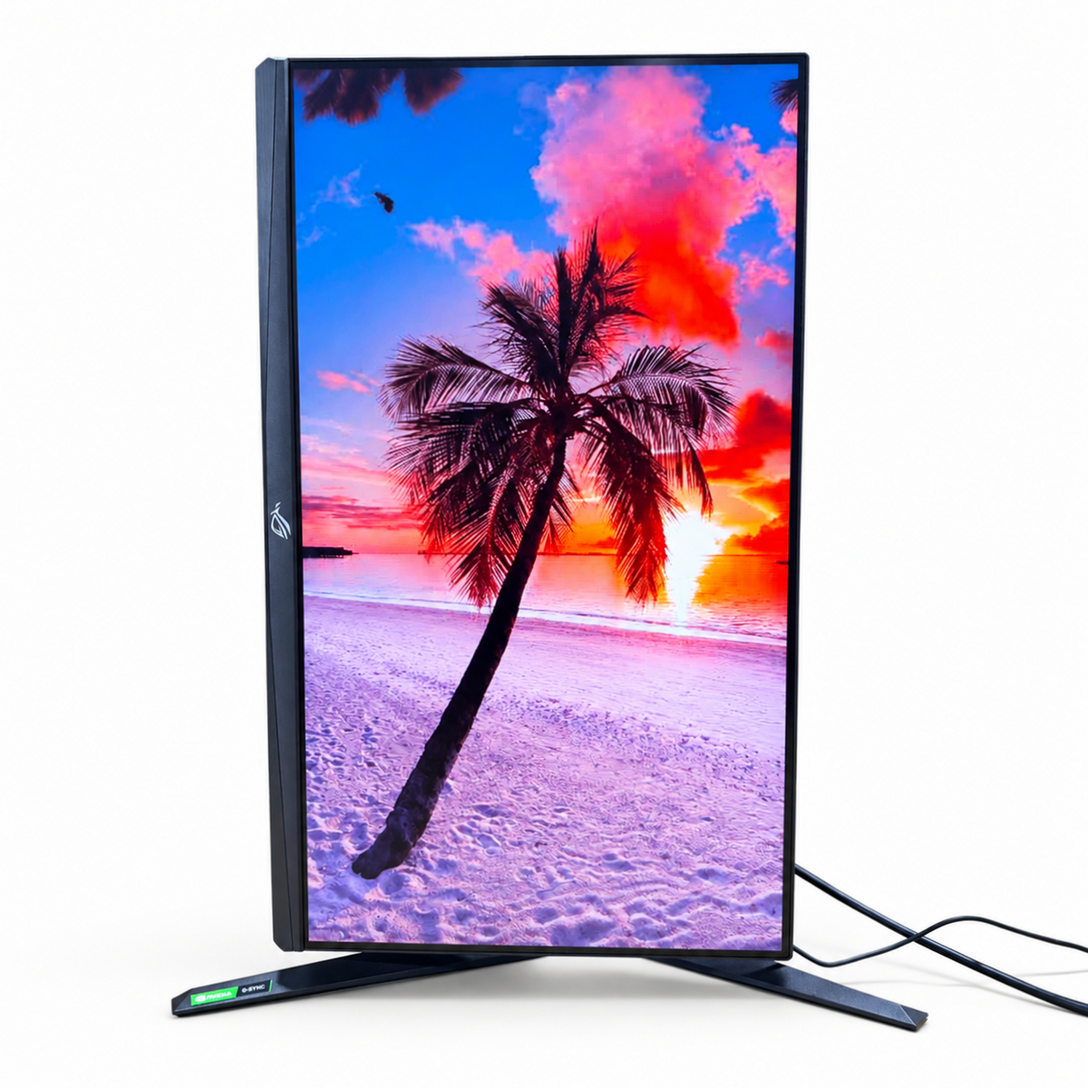 【中古モニター】24.5インチ メーカー ASUS 型番 XG256 入力端子 HDMI DisplayPort 解像度 1920×1080 Bランク 中古 液晶 モニター PC ディスプレイ