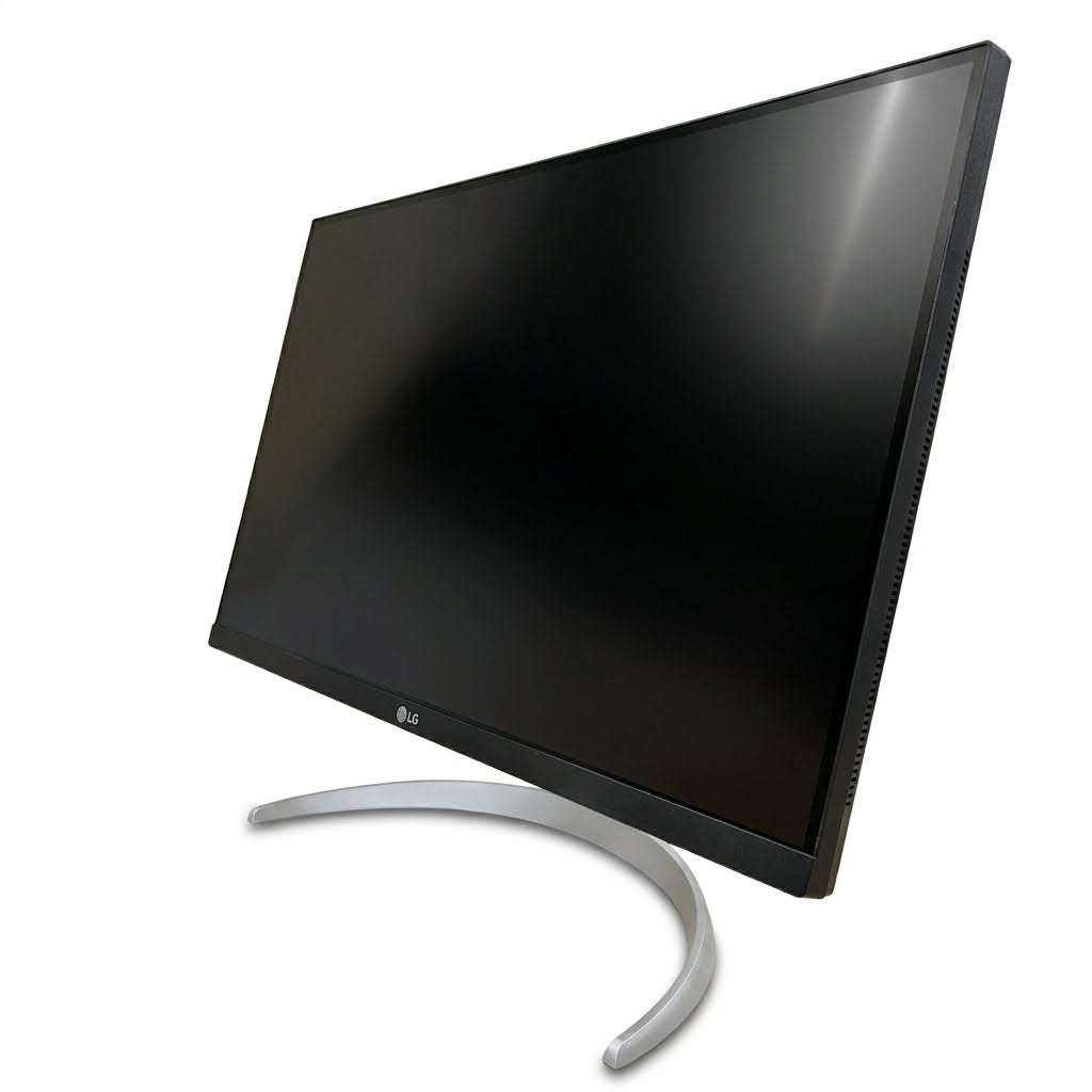 【中古モニター】27インチ メーカー LG 型番 27UQ850-W 入力端子 HDMI DisplayPort 解像度 3840x2160 Cランク 中古 液晶 モニター PC ディスプレイ