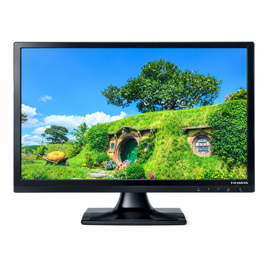 【中古モニター】21.5インチ メーカー I-ODATA 型番  LCD-AD222ESB 入力端子 D-Sub DVI 解像度 1920x1080 Aランク 中古 液晶 モニター PC ディスプレイ