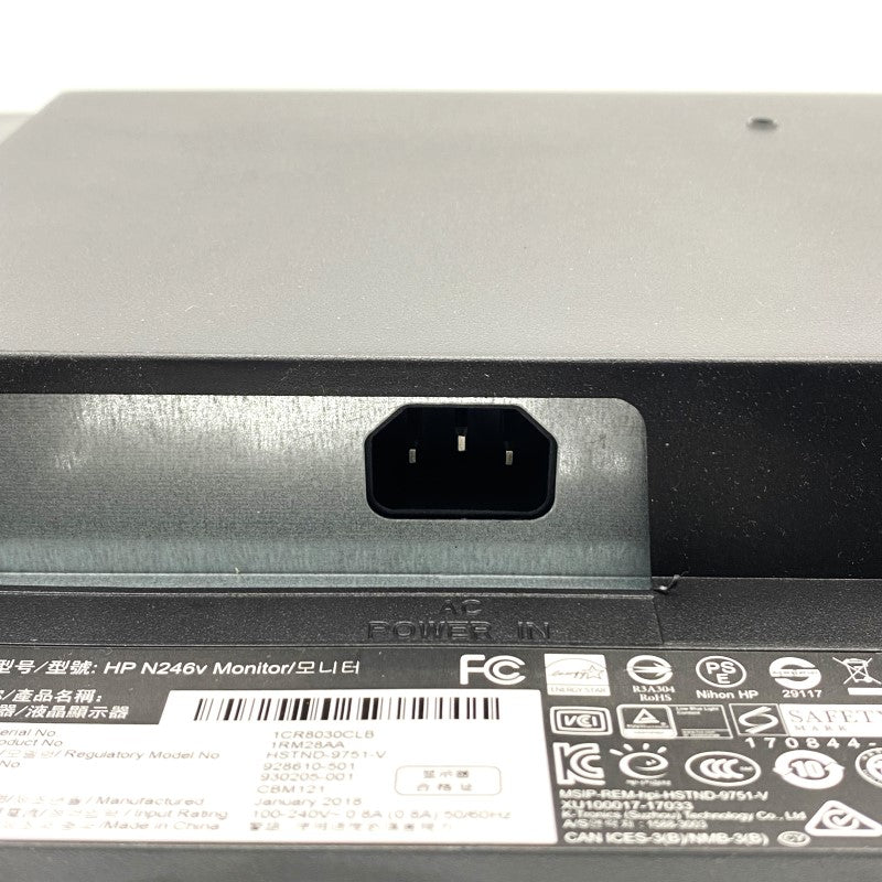 【中古モニター】23インチ メーカー Lenovo 型番 61AB-MAR1-WW 入力端子D-Sub HDMI Displayport 解像度 1920x1080 中古 液晶 モニター PC ディスプレイ