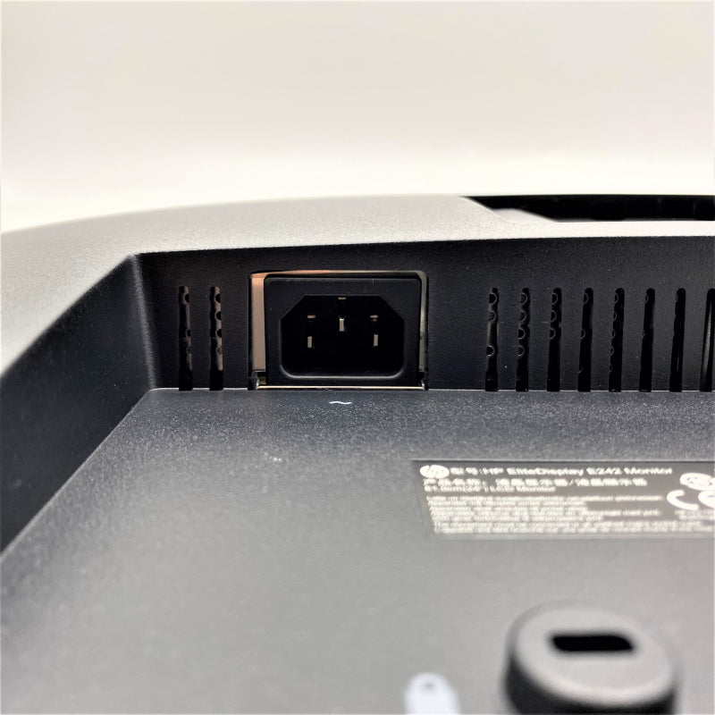 【中古モニター】24インチ メーカー HP 型番 E242 入力端子 D-Sub HDMI Displayport 解像度 1920x1080 中古  液晶 モニター PC ディスプレイ