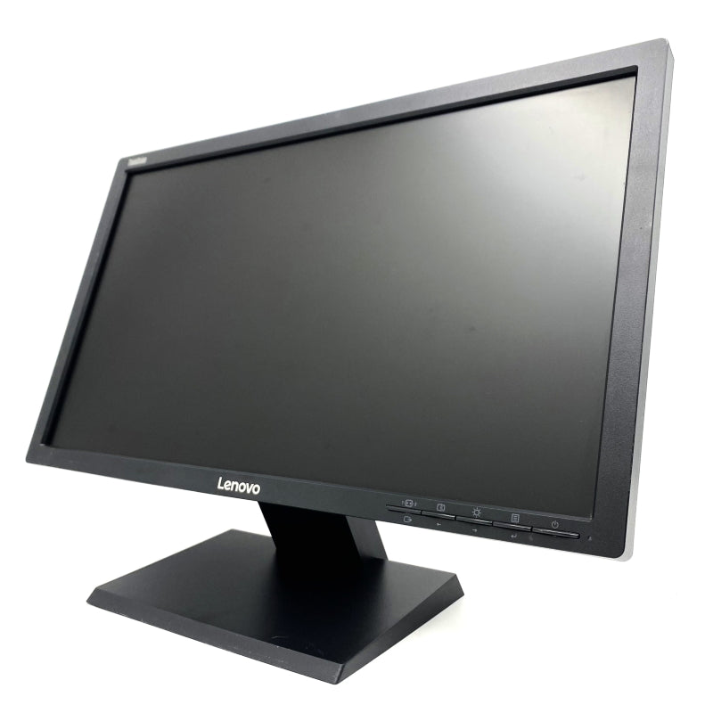 【中古モニター】20インチ メーカー Lenovo 型番 60G5-HAR1-WW 入力端子D-Sub DVI-D 解像度 1600x900 中古  液晶 モニター PC ディスプレイ