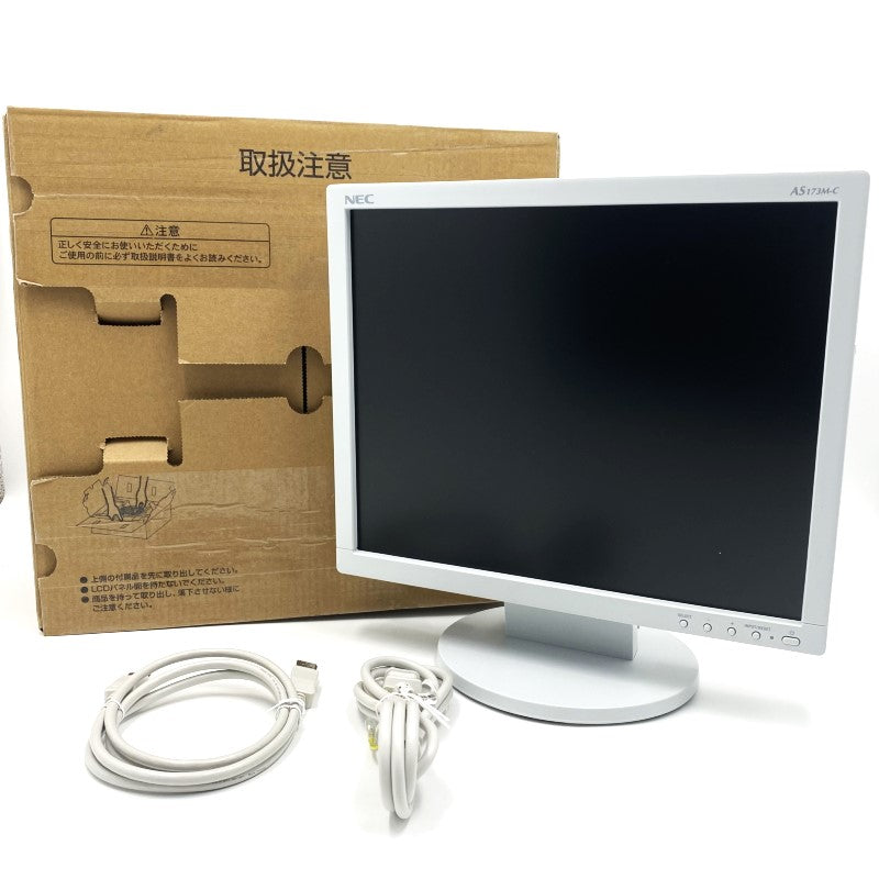 中古モニター】インチ メーカー NEC 型番 LCD-AS173M-C 入力端子 
