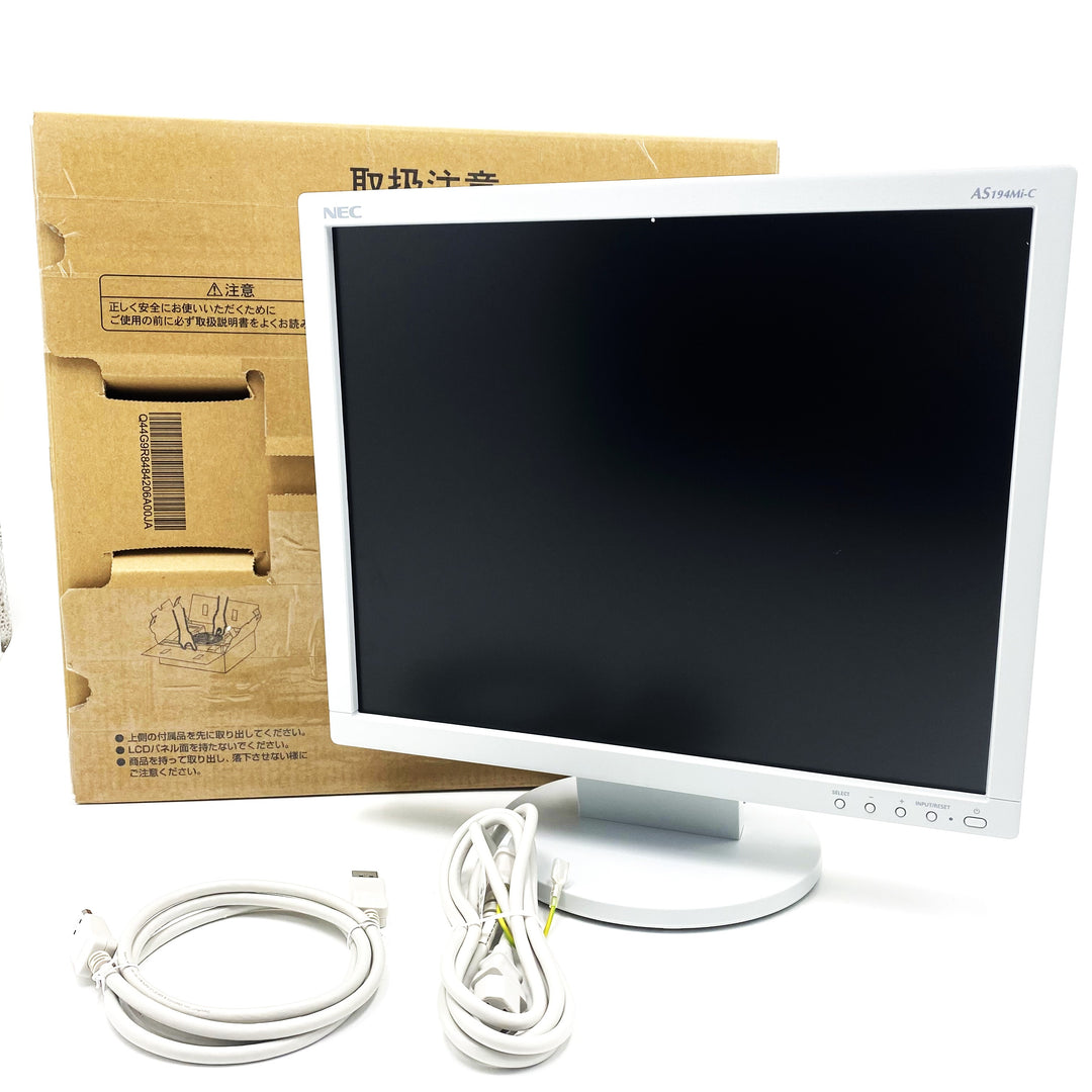 未使用品＆箱・ケーブル付】19インチ メーカー NEC 型番 LCD-AS194MI-C 