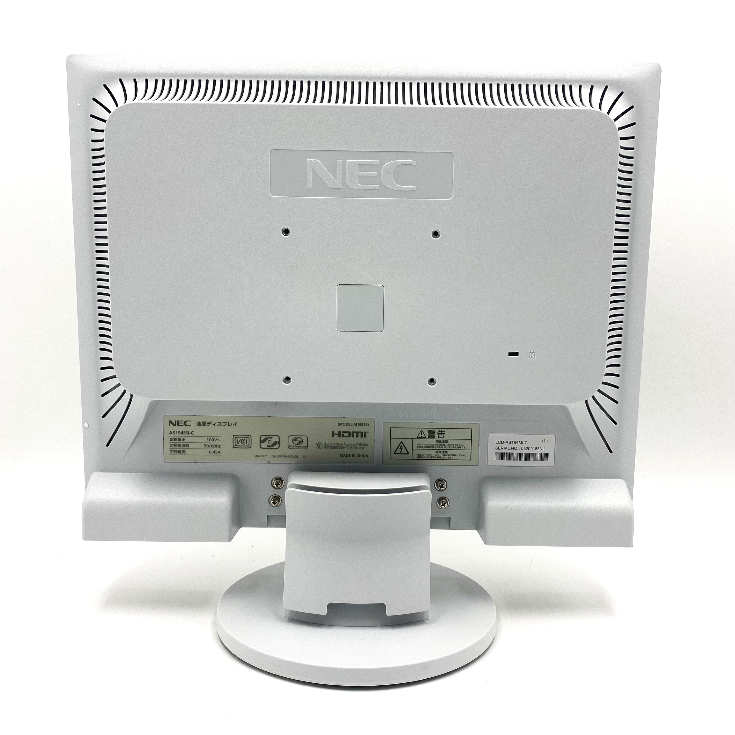 NEC製　19型 液晶ディスプレイ　LCD-AS194MI-C　未使用その他