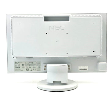 中古モニター】21.5インチ メーカー NEC 型番 LCD-AS223WM-W5 入力端子 