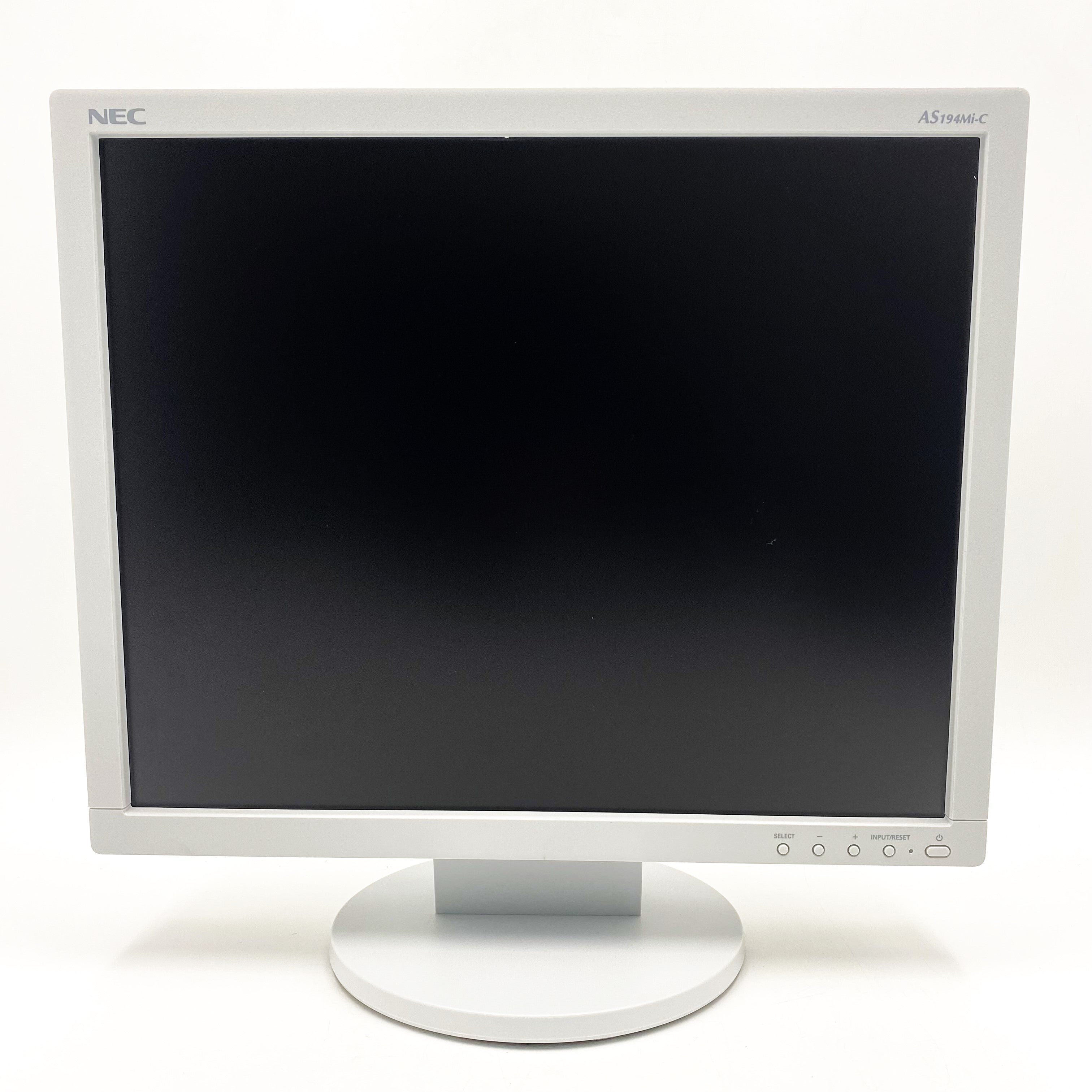 中古モニター】19インチ メーカー NEC 型番 LCD-AS194MI-C 入力端子