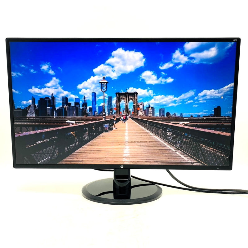 中古モニター】27インチ メーカー HP 型番 V270 入力端子 HDMI D-Sub 