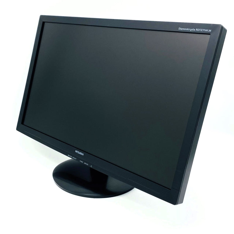 中古モニター】27インチ メーカー MITSUBISHI 型番 RDT271WLM 入力端子 