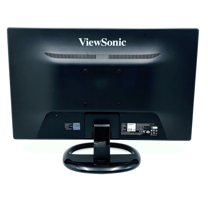 【中古モニター】23.6インチ メーカー ViewSonic 型番 VA2465SH 入力端子 HDMI D-Sub 解像度 1920x1080 中古  液晶 モニター PC ディスプレイ