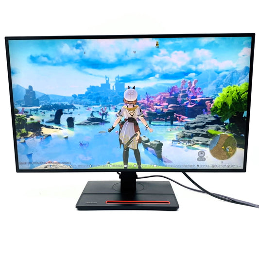 【中古モニター】27インチ メーカー Lenovo 型番 61E9-GAR6-WW 入力端子 HDMI DisplayPort 解像度 2560x1440 中古 液晶 モニター PC ディスプレイ