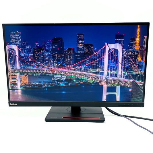 【中古モニター】27インチ メーカー Lenovo 型番 62ED-GAR6-WW 入力端子 HDMI DisplayPort 解像度 2560x1440 中古 液晶 モニター PC ディスプレイ