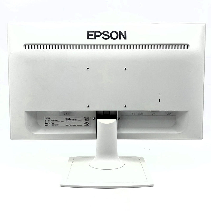 【中古モニター】23.8インチ メーカー EPSON 型番 LD24W85L 入力端子 D-Sub DVI HDMI 解像度 1920×1080 中古 液晶 モニター PC ディスプレイ