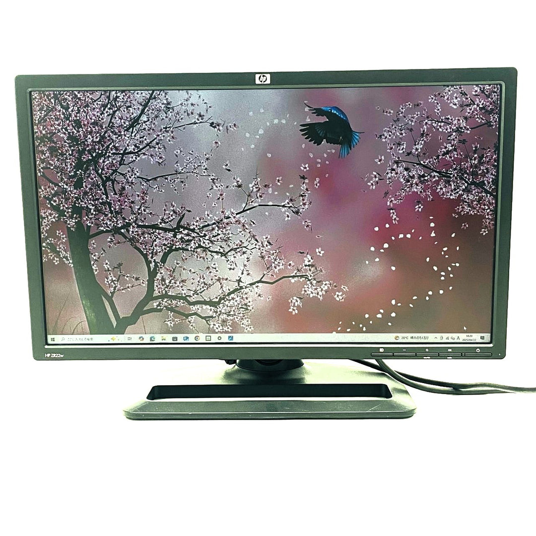 中古モニター】22インチ メーカー HP 型番 ZR22W 入力端子 D-Sub DVI 