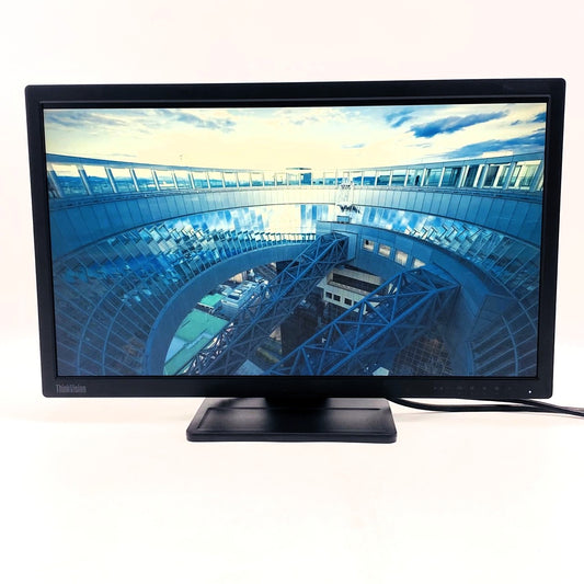 【中古モニター】21.5インチ メーカー Lenovo 型番 ThinkVision E22-20 62A4-MAR4-WW 入力端子 HDMI D-Sub DisplaiPort 解像度 1920×1080 Bランク 中古 液晶 モニター PC ディスプレイ
