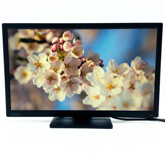 【中古モニター】21.5インチ メーカー Lenovo 型番 ThinkVision E22-20 62A4-MAR4-WW 入力端子 HDMI D-Sub DisplaiPort 解像度 1920×1080 Cランク 中古 液晶 モニター PC ディスプレイ