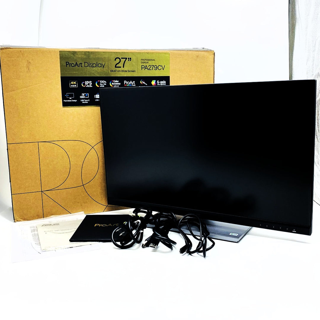 中古モニター】27インチ メーカー ASUS 型番 ProArt Display PA279CV-R 