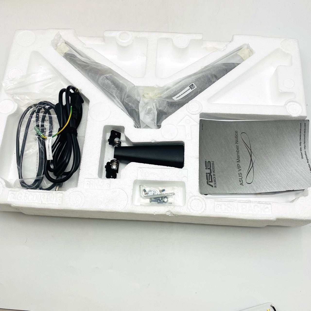 【中古モニター】23.8インチ メーカー ASUS 型番 VY249HE 入力端子 HDMI D-Sub 解像度 1920×1080 Cランク 中古 液晶 モニター PC ディスプレイ